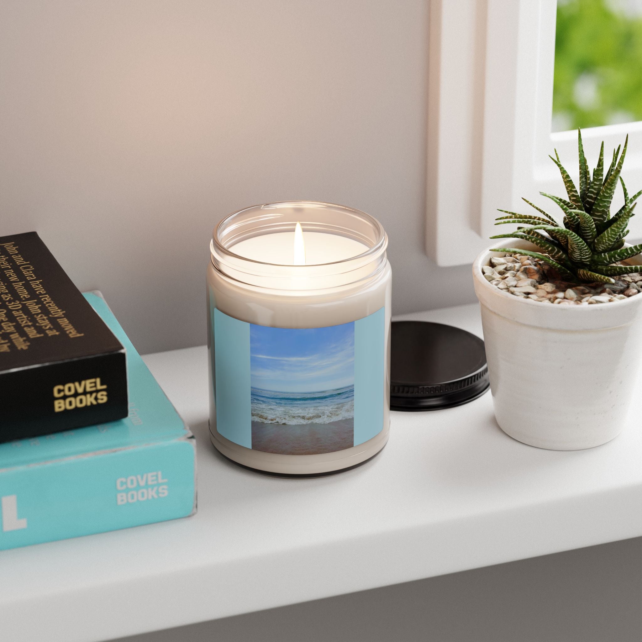 Coastal Scented Soy Candle, 9oz
